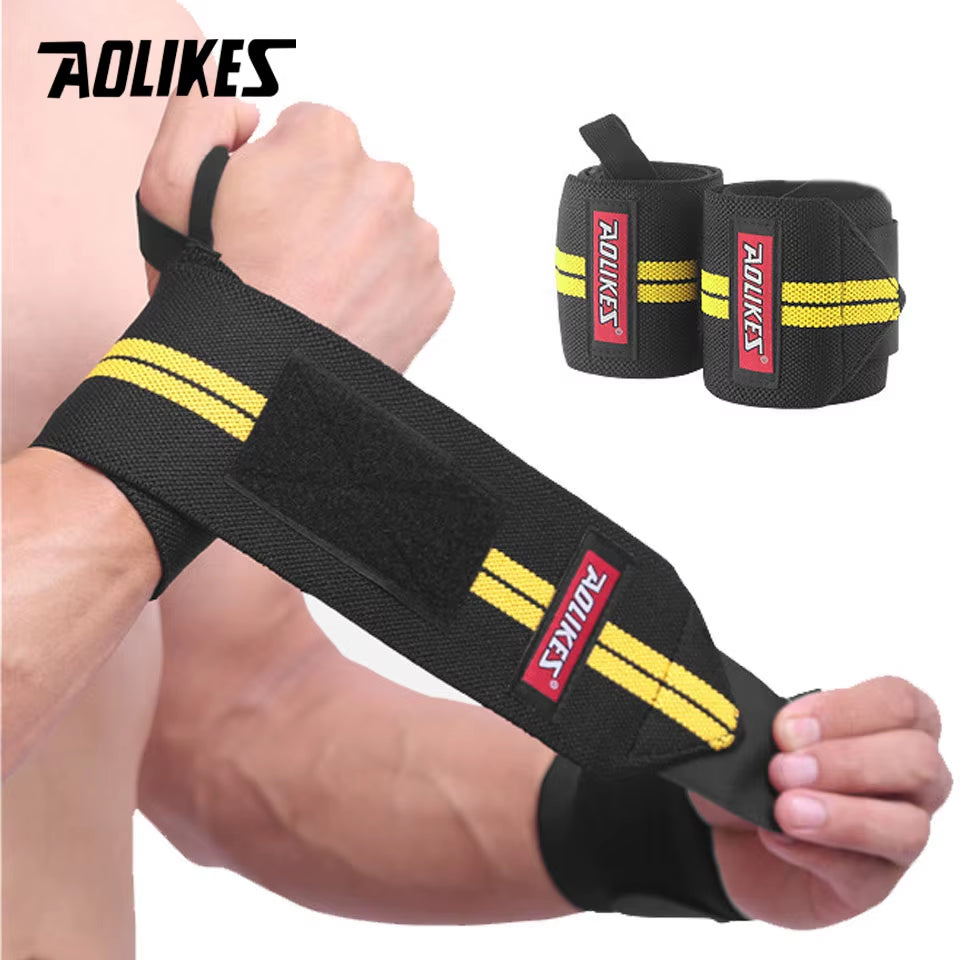 1 Pair Wrist Wraps for Weightlifting-Gym Wrist Straps for Weightlifting Wrist Support for Powerlifting,Strength Training