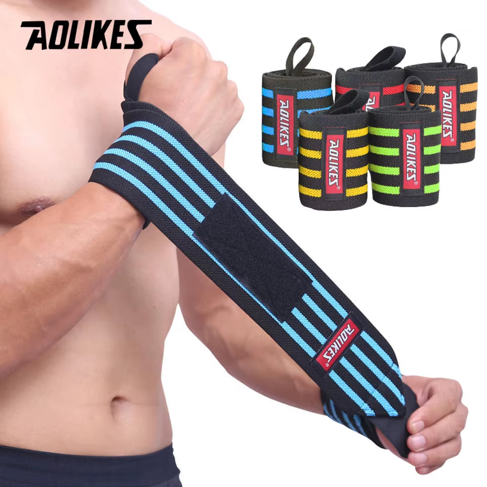 1 Pair Wrist Wraps for Weightlifting-Gym Wrist Straps for Weightlifting Wrist Support for Powerlifting,Strength Training