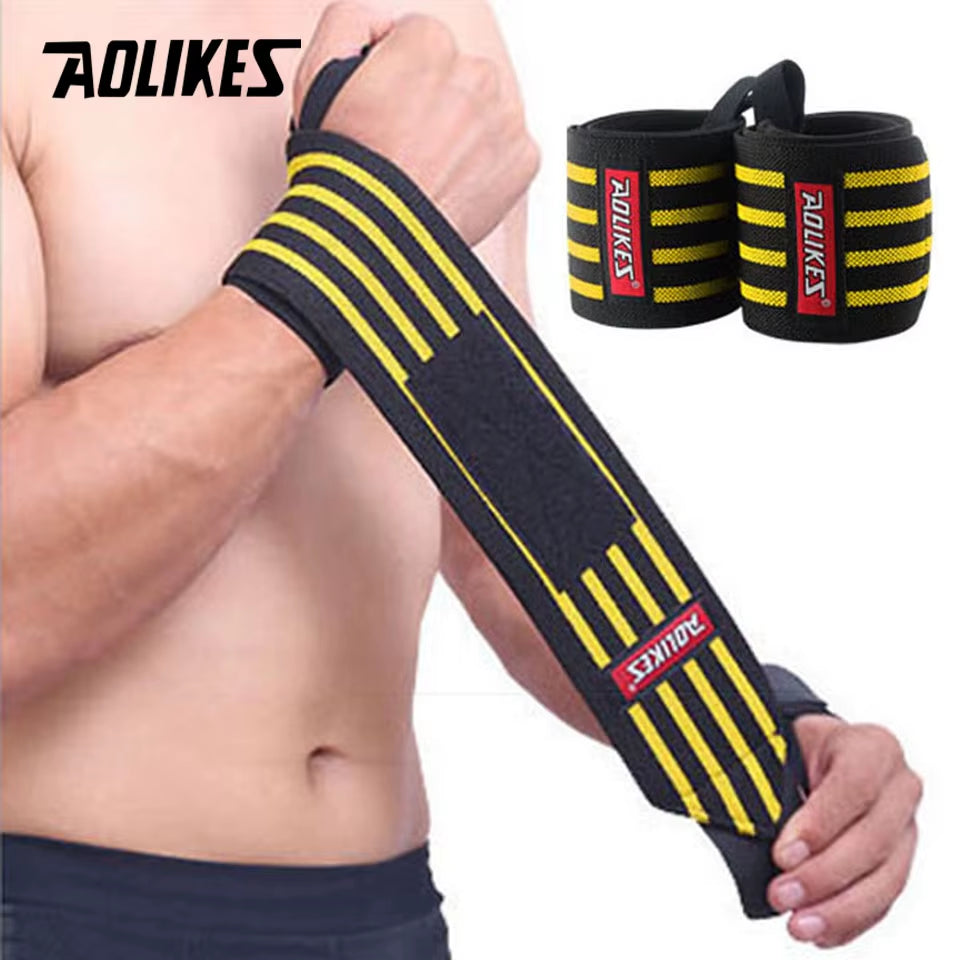 1 Pair Wrist Wraps for Weightlifting-Gym Wrist Straps for Weightlifting Wrist Support for Powerlifting,Strength Training