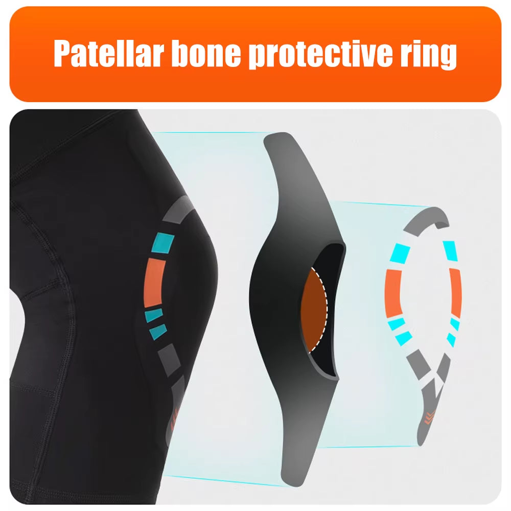 1Pcs Knee Pas Lightweight Knee Compression Sleeves for Men Women, Knee Brace Support for Joint Pain Relief, Arthritis, ACL, MCL