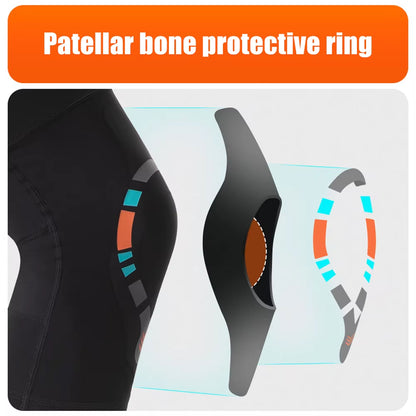 1Pcs Knee Pas Lightweight Knee Compression Sleeves for Men Women, Knee Brace Support for Joint Pain Relief, Arthritis, ACL, MCL