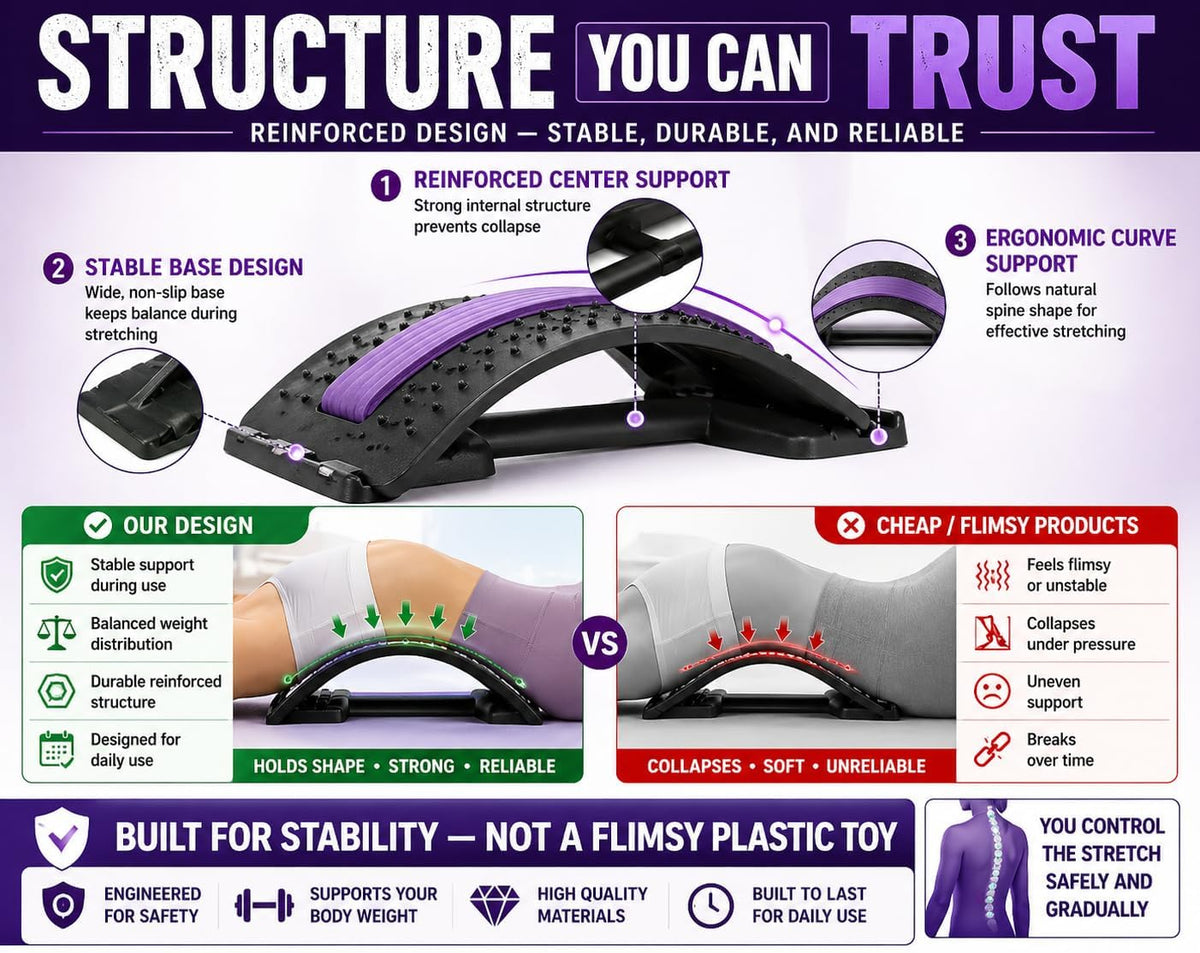 Supporto Lombare per Stretching della Schiena