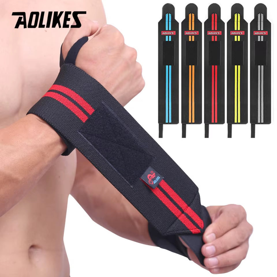 1 Pair Wrist Wraps for Weightlifting-Gym Wrist Straps for Weightlifting Wrist Support for Powerlifting,Strength Training
