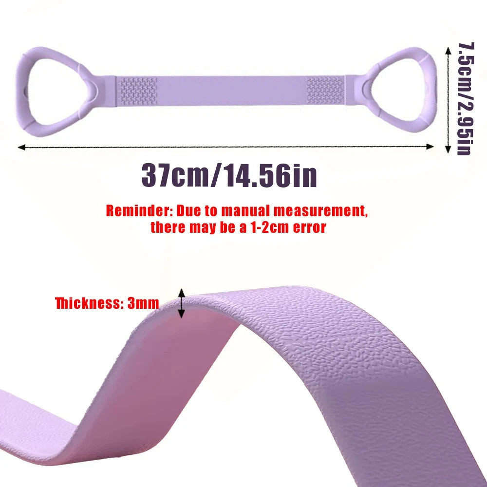 Resistance Band Stretcher for Home Fitness Back Shaping Elastic Band Open Shoulder and Back Stretching Band Shoulder Exercise