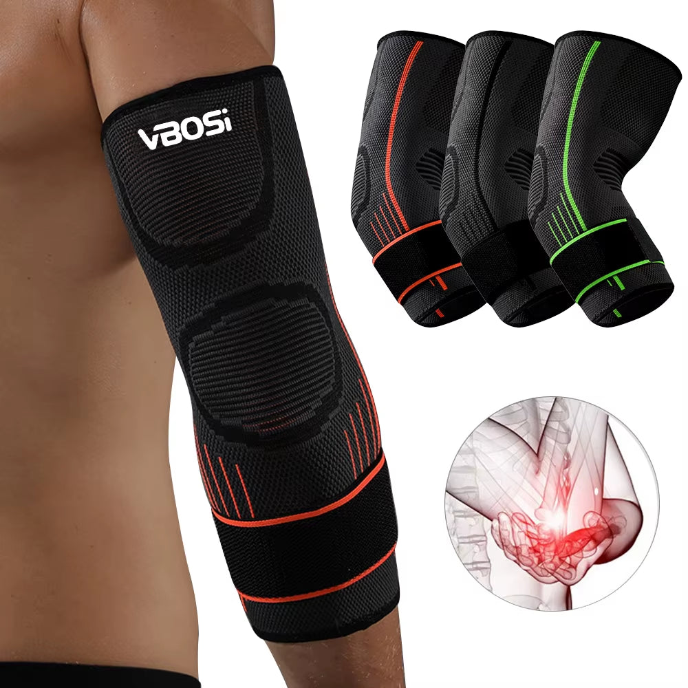 1PCS Elbow Compression Sleeve for Tendonitis, Tennis Elbow & Arthritis - Joint Pain Relief for Fitness & Daily Use