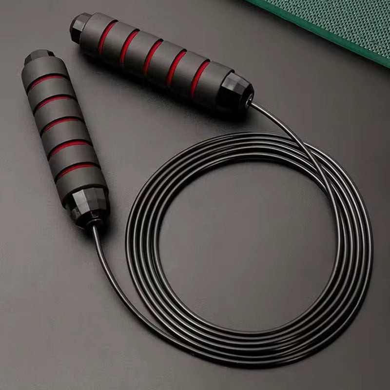 The New Jump Rope Steel Wire Skipping Exercise Adjustable Jumping Fitness Workout Training Home Sport Equipment Tangle-Free