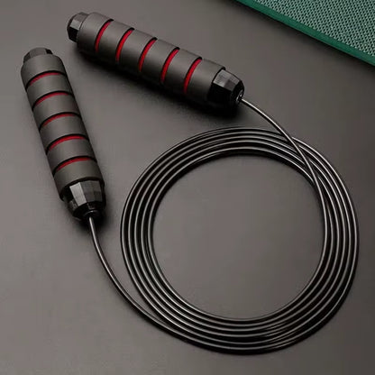 The New Jump Rope Steel Wire Skipping Exercise Adjustable Jumping Fitness Workout Training Home Sport Equipment Tangle-Free