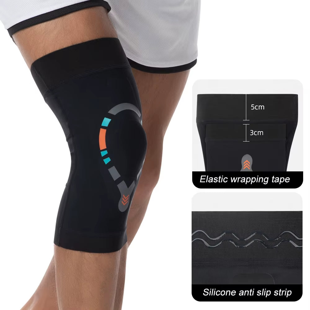 1Pcs Knee Pas Lightweight Knee Compression Sleeves for Men Women, Knee Brace Support for Joint Pain Relief, Arthritis, ACL, MCL