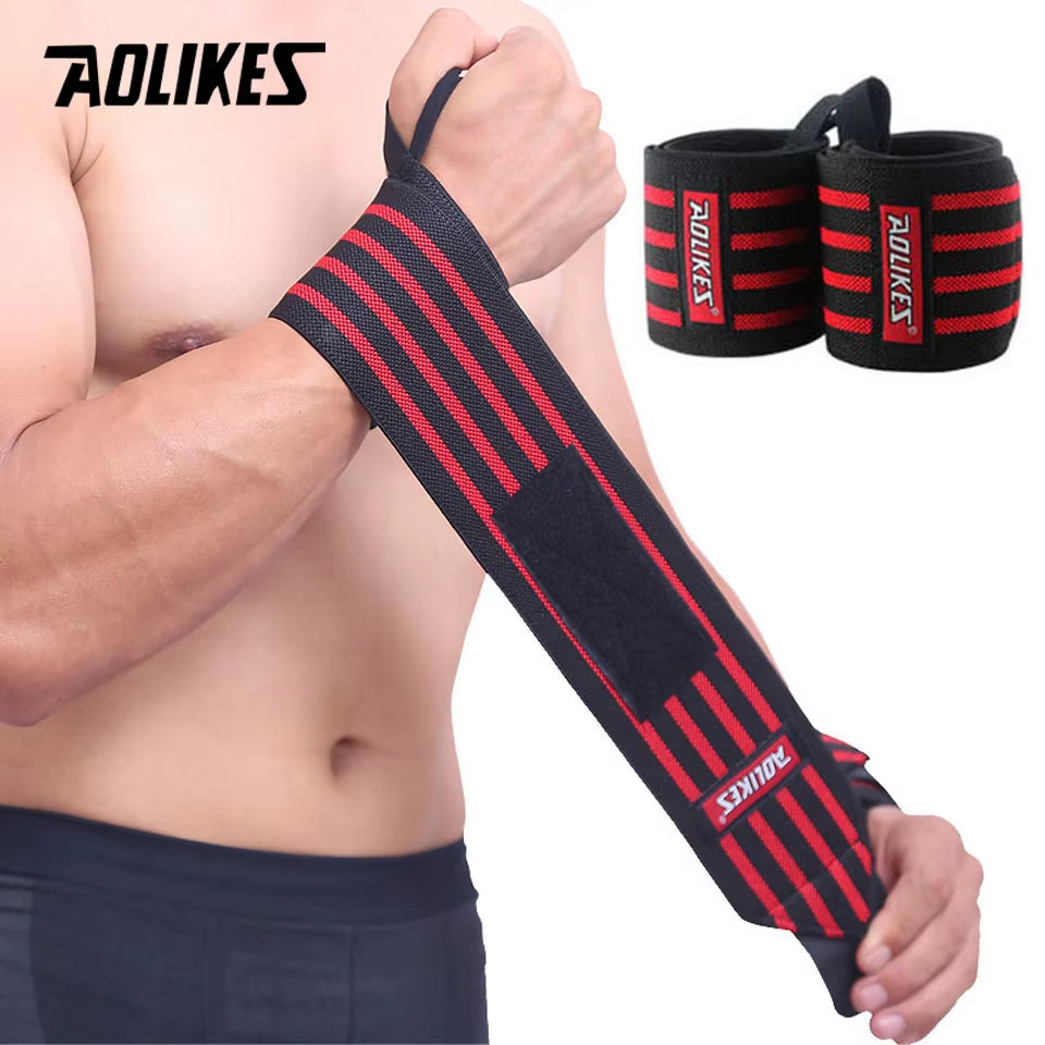 1 Pair Wrist Wraps for Weightlifting-Gym Wrist Straps for Weightlifting Wrist Support for Powerlifting,Strength Training