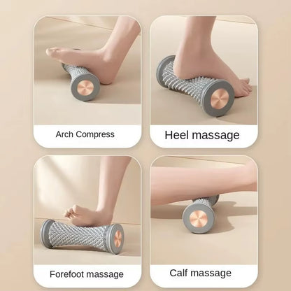 Foot Massager Massage Roller Yoga Massage Ball Plantar Fascia Roller Muscle Relaxation Care Plastic Manual Mini Foot Massager