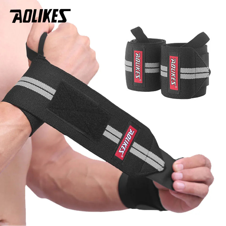 1 Pair Wrist Wraps for Weightlifting-Gym Wrist Straps for Weightlifting Wrist Support for Powerlifting,Strength Training