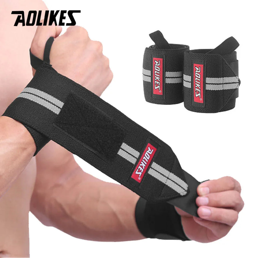 1 Pair Wrist Wraps for Weightlifting-Gym Wrist Straps for Weightlifting Wrist Support for Powerlifting,Strength Training