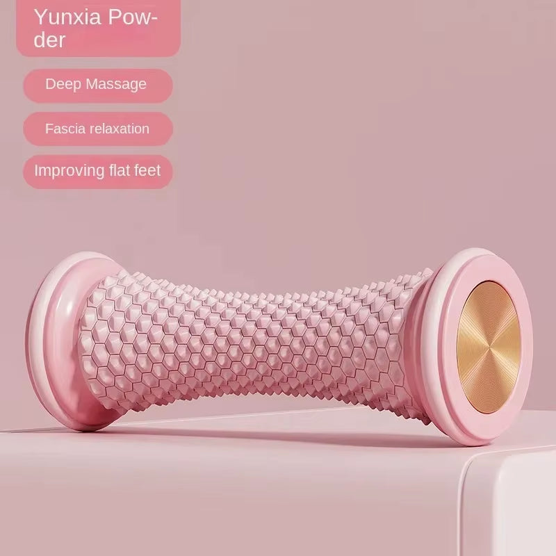 Foot Massager Massage Roller Yoga Massage Ball Plantar Fascia Roller Muscle Relaxation Care Plastic Manual Mini Foot Massager