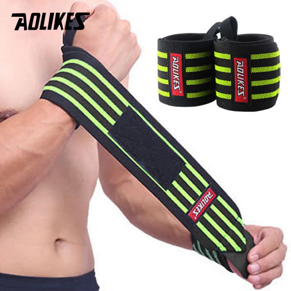 1 Pair Wrist Wraps for Weightlifting-Gym Wrist Straps for Weightlifting Wrist Support for Powerlifting,Strength Training