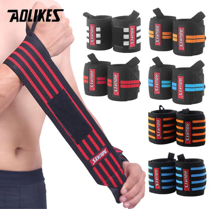 1 Pair Wrist Wraps for Weightlifting-Gym Wrist Straps for Weightlifting Wrist Support for Powerlifting,Strength Training