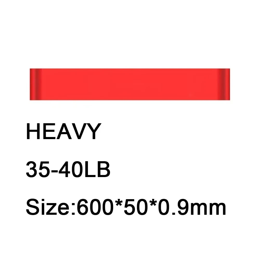 1Pc/5Pcs Yoga Tension Belt Fitness Elastic Belt Resistance Belt Squat Butt AIDS Tension Ring Stretching Exercise Belt