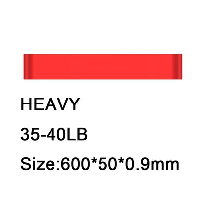 1Pc/5Pcs Yoga Tension Belt Fitness Elastic Belt Resistance Belt Squat Butt AIDS Tension Ring Stretching Exercise Belt