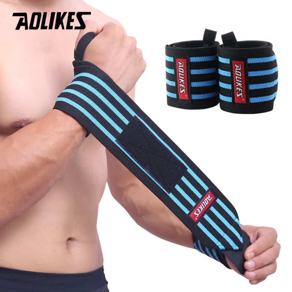 1 Pair Wrist Wraps for Weightlifting-Gym Wrist Straps for Weightlifting Wrist Support for Powerlifting,Strength Training